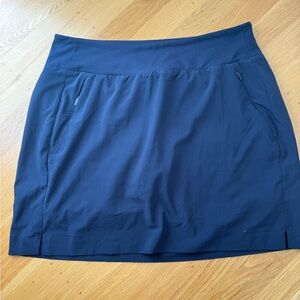 Athleta SoHo Skort in Navy Blue, size 10